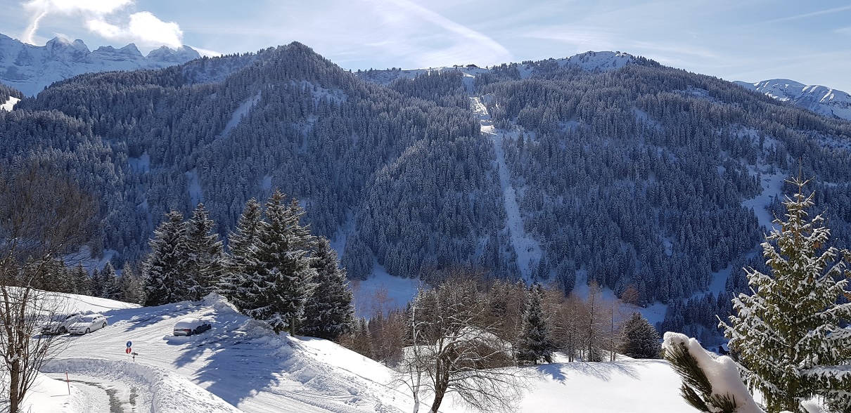 Lever de soleil sur la Pointe de Bellevue en août 2018, Joëlle et Roland